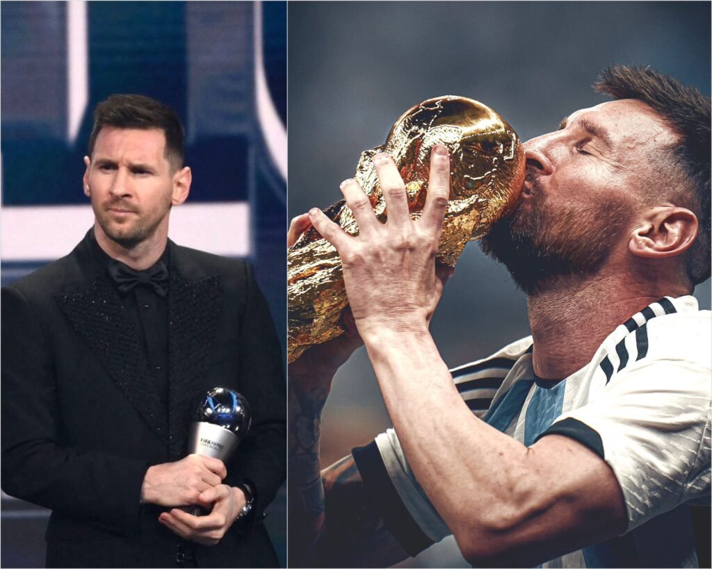 THE BEST Lionel Messi é eleito o melhor jogador do mundo XAA