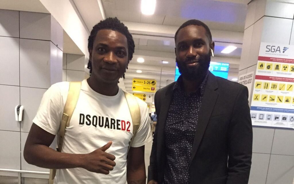 Mabululu a caminho do Egito para assinar com o Cleopatra FC Mabululu-