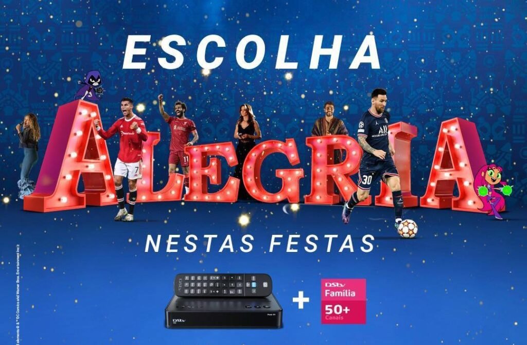 DStv celebra a ALEGRIA com os clientes