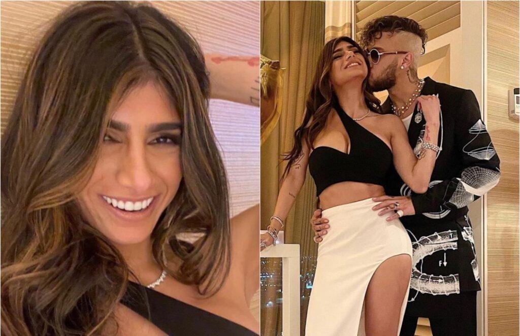 Mia Khalifa partilha foto aos beijos com o seu novo amor nas redes sociais