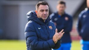 Xavi Hernández: «Desde que a matemática não diga o contrário, vamos lutar pela LaLiga»