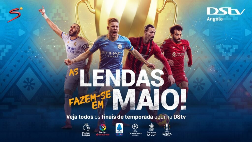 Grandes finais de Maio na DStv Empolgante época futebolística