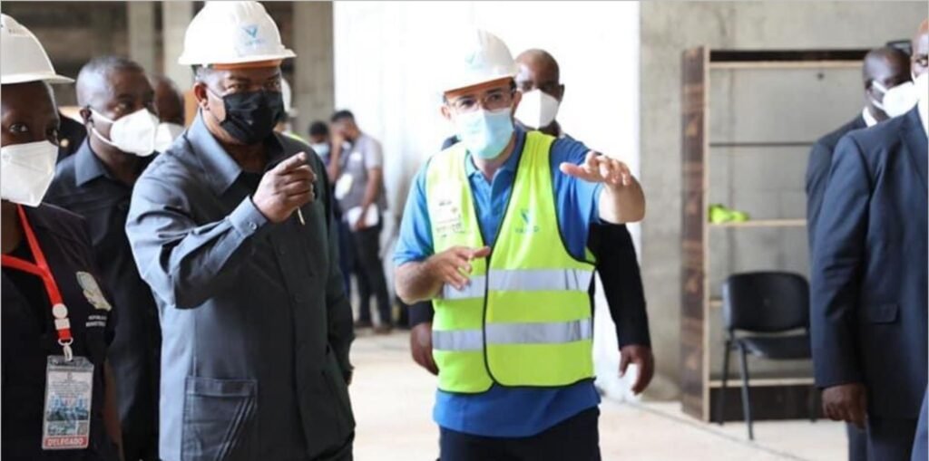 PR João Lourenço visita obra dos futuros Hospital Geral de Viana e Hospital Geral de Cacuaco