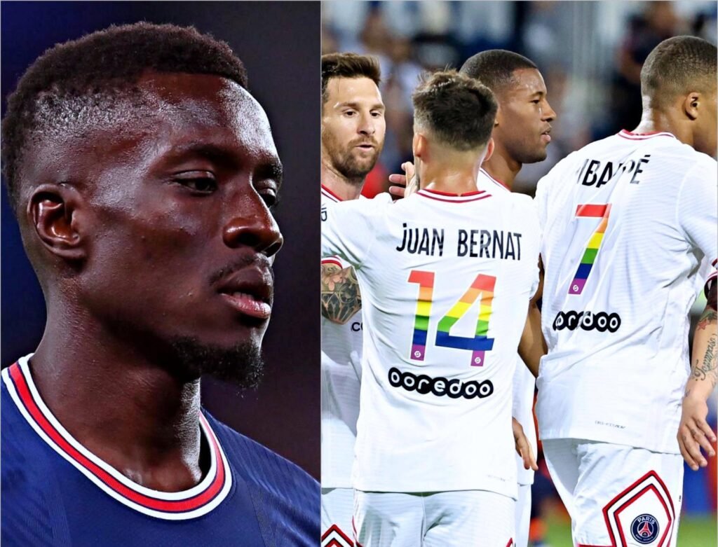 Jogador do PSG terá recusado jogar, porque o clube usou a camisola de apoio à comunidade LGBT+