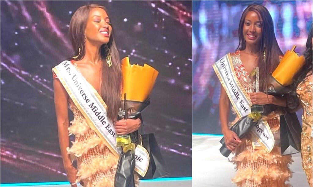 Yara Mosquito eleita Miss Fotogénica nos Emirados Árabes Unidos