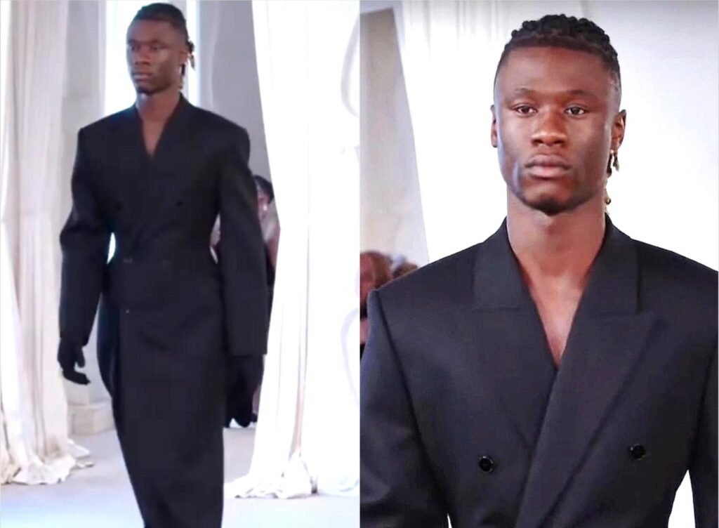 Angolano Camavinga torna-se no primeiro jogador de futebol a desfilar para a Balenciaga