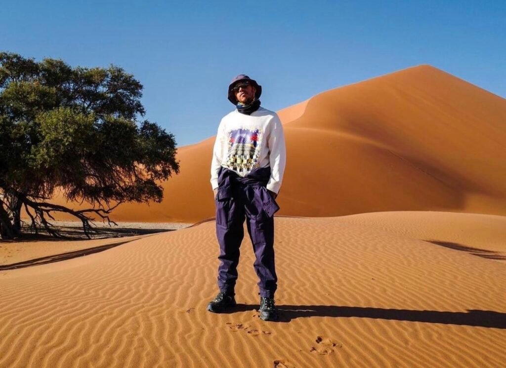 «Namíbia é um dos lugares mais deslumbrantes que já vi com os meus próprios olhos», Lewis Hamilton