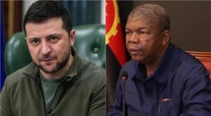 Zelensky destaca posição de João Lourenço sobre a guerra na Ucrânia