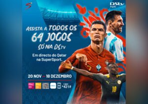 O Mundial de Futebol FIFA Qatar 2022, na DStv Cobertura total e imbatível dos 64 jogos