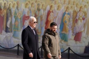 Joe Biden faz visita surpresa à Ucrânia