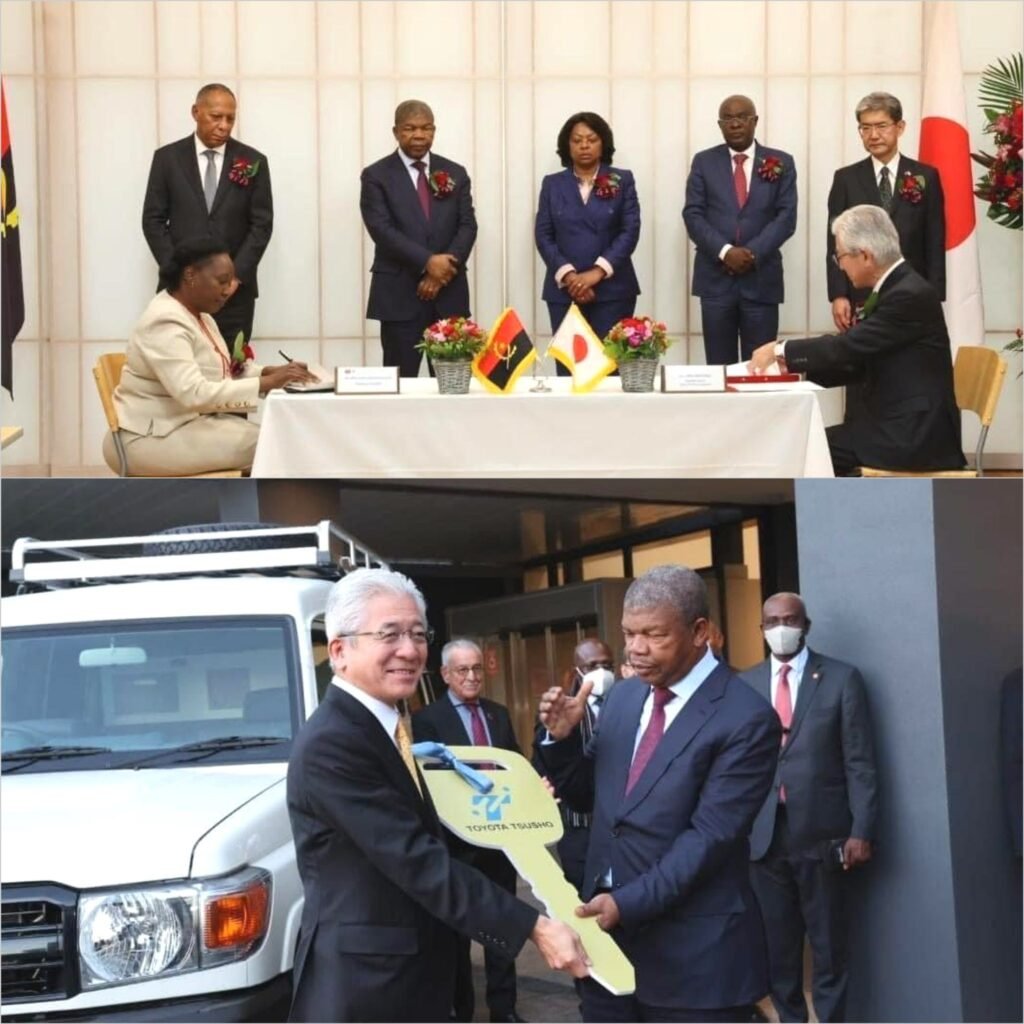 Japão vai doar uma viatura para facilitar o transporte de vacinas em Angola Japão vai doar uma viatura para facilitar o transporte de vacinas em Angola