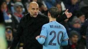 «Bernardo é um dos melhores jogadores que treinei na vida», diz Guardiola.