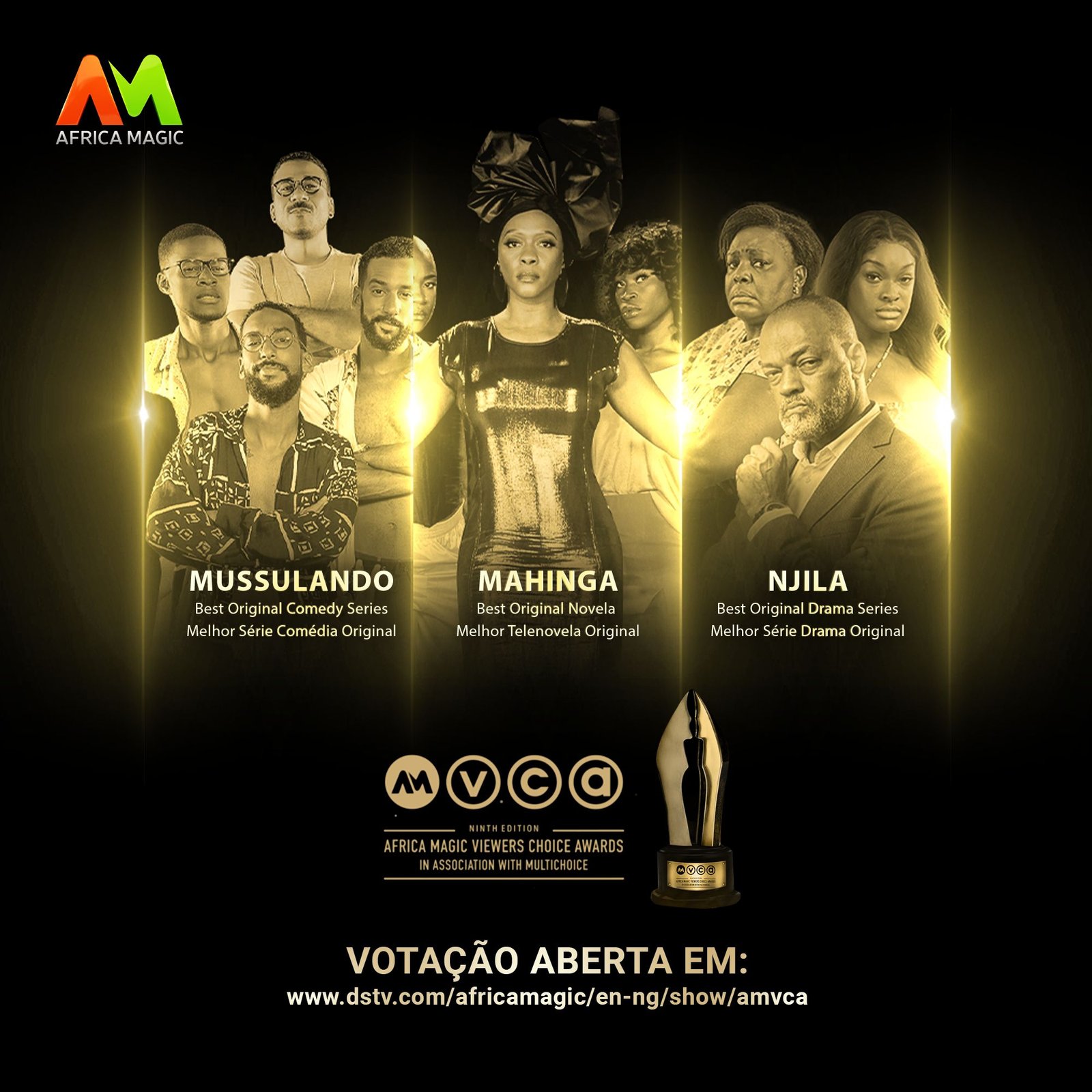 MultiChoice anuncia os Nomeados para a 9ª Edição dos The Africa Magic Viewer’s Choice Awards