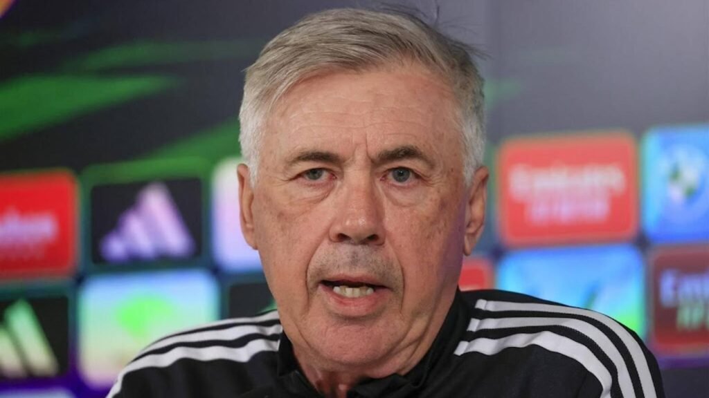 Ancelotti pede desculpas aos adeptos do Real Madrid após a derrota frente ao Girona