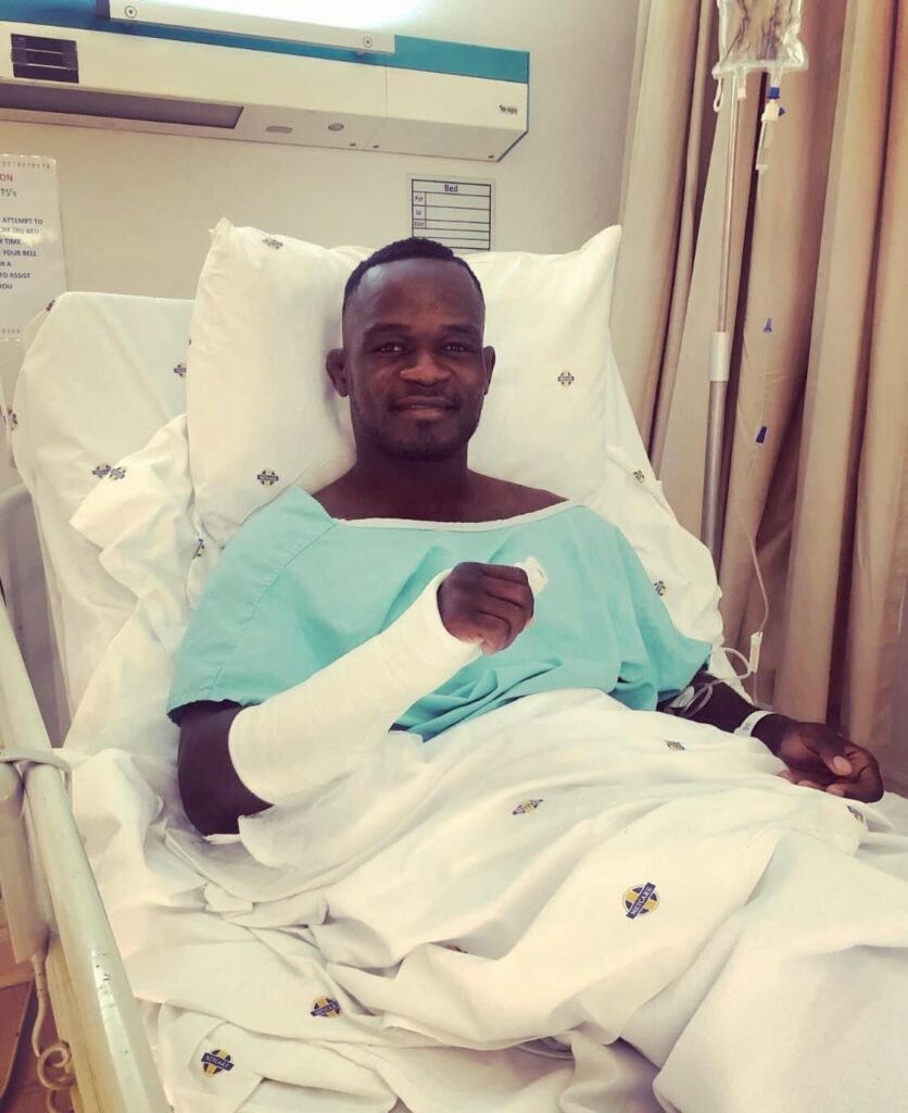 Demarte Pena operado no braço direito após sofrer lesão na sua última luta Demarte Pena operado no braço direito após sofrer lesão na sua última luta