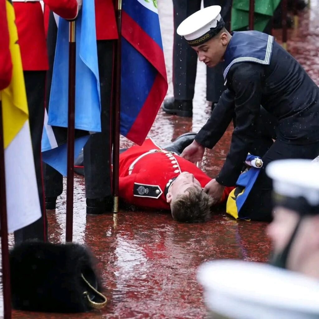 Membros da banda e guarda real passam mal e desmaiam durante Coroação do Rei Carlos III