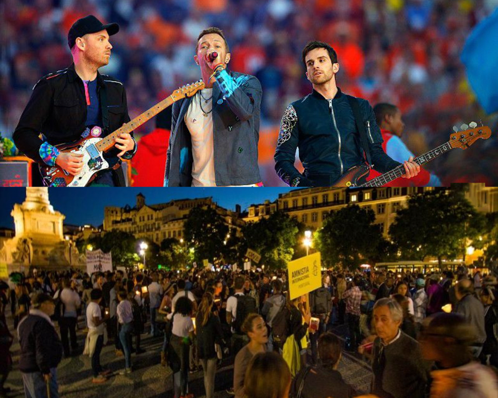 Coldplay e Amnistia Internacional juntos pela liberdade de Tanaice Neutro Coldplay e Amnistia Internacional juntos pela liberdade de Tanaice Neutro
