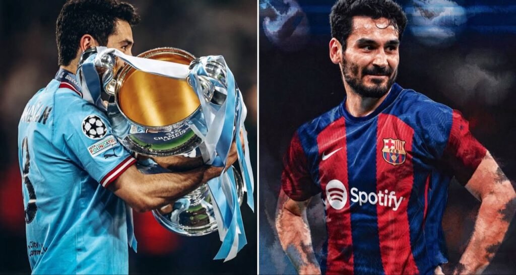 Gündogan assina contrato com o Barcelona válido até Junho de 2025