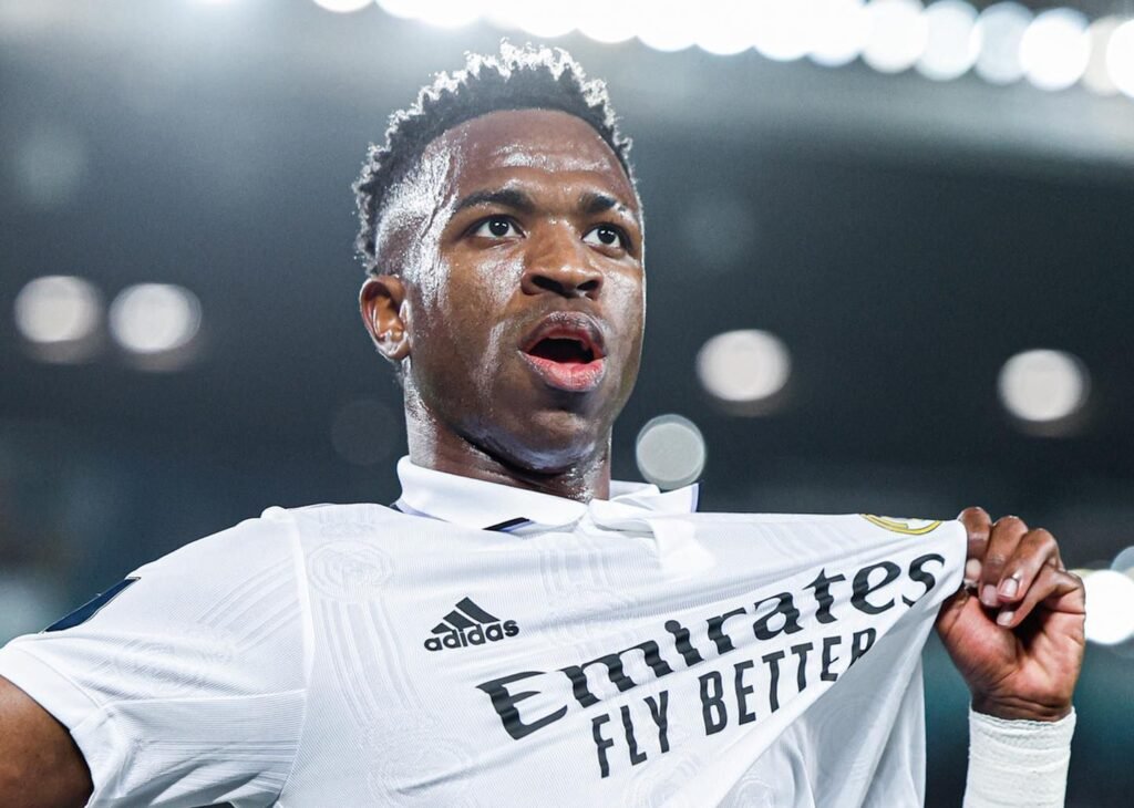 Vinícius Jr. é o novo camisola 7 do Real Madrid. Vinícius Jr. é o novo camisola 7 do Real Madrid.