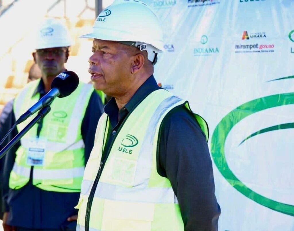 Chefe de Estado fala à imprensa na Lunda-Sul