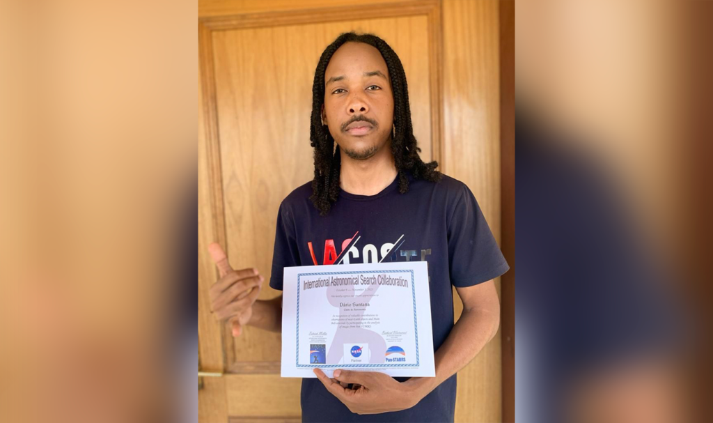 Jovem angolano conquista reconhecimento em concurso realizado pela NASA Jovem angolano conquista reconhecimento em concurso realizado pela NASA