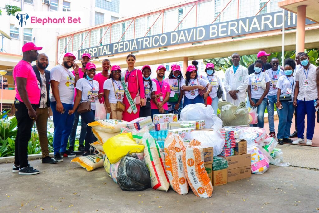 Elephant Bet realiza ação social no Hospital David Bernardino