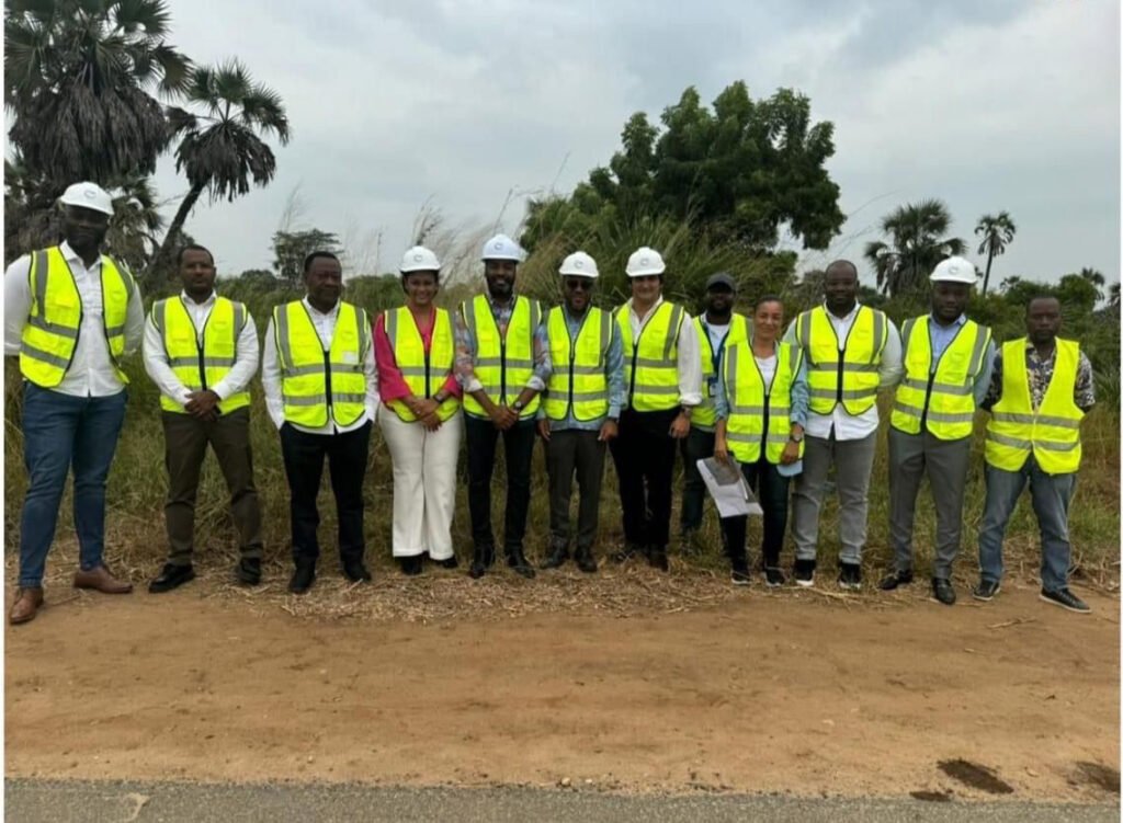 Grupo Opaia visita futuras instalações da fábrica de autocarros na Barra do Dande