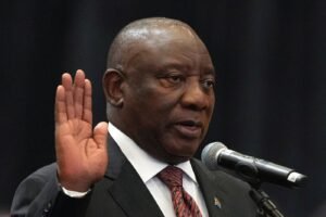 Cyril Ramaphosa reeleito presidente da África do Sul