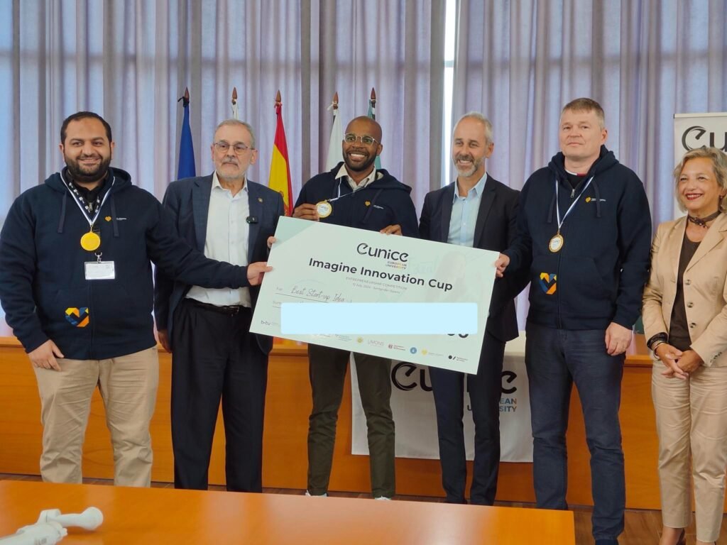 Startup espacial “UNICORE” de angolano Eldrige de Melo vence a Innovation Cup do programa europeu Eunice