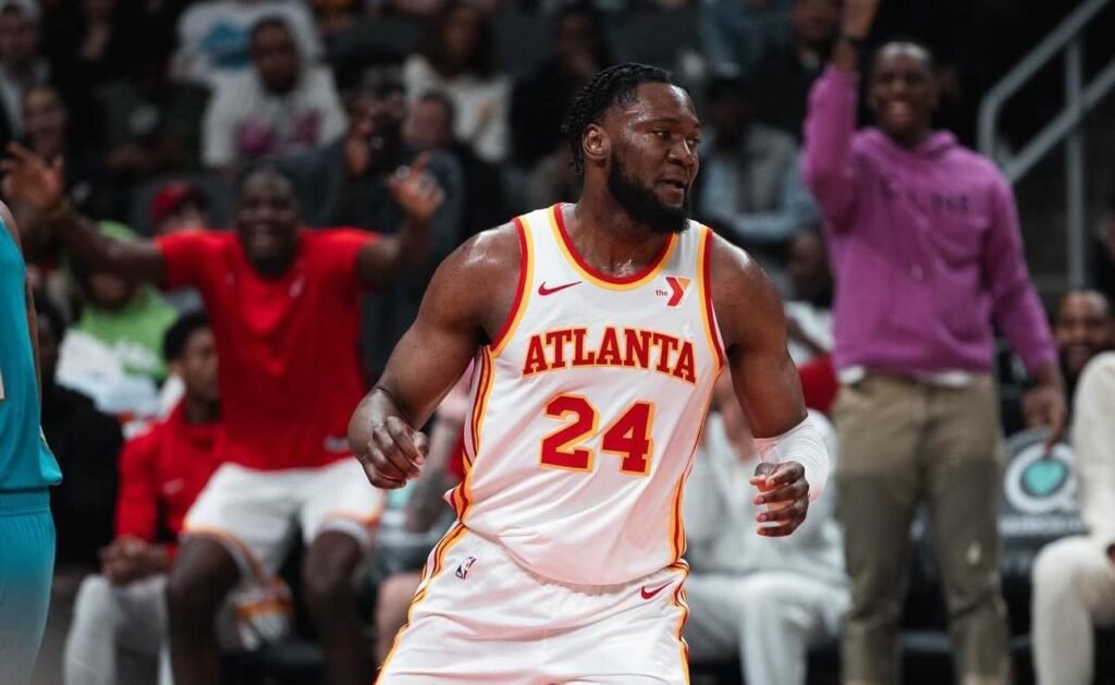 Bruno Fernando dispensado pelo Atlanta Hawks Bruno Fernando dispensado pelo Atlanta Hawks