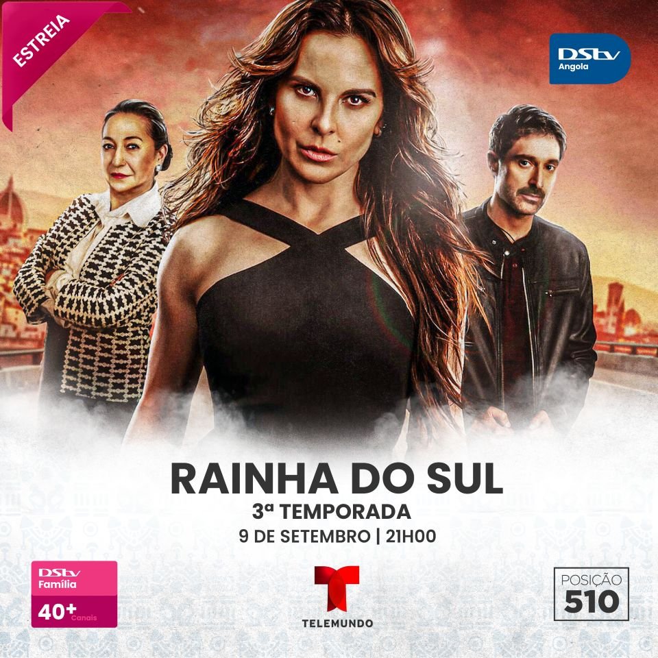 NOVELAS EM DOSE DUPLA NA DStv RAINHA DO SUL e SORTILÉGIO EM ESTREIA