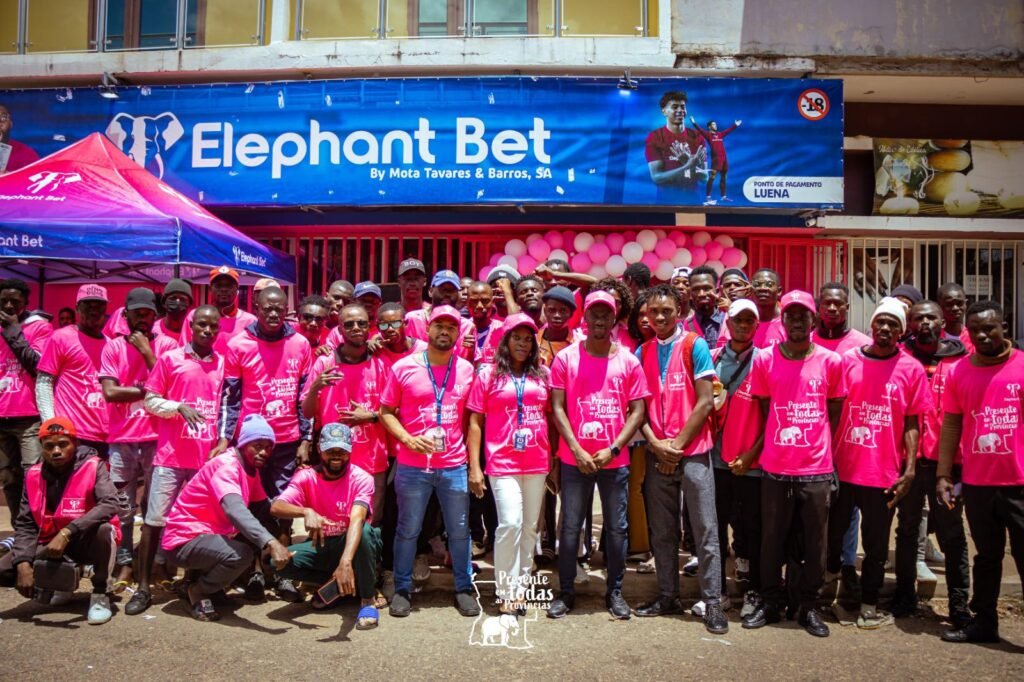 Elephant Bet inaugura nova agência no Moxico e alcança presença em todas as províncias de Angola Elephant Bet inaugura nova agência no Moxico e alcança presença em todas as províncias de Angola