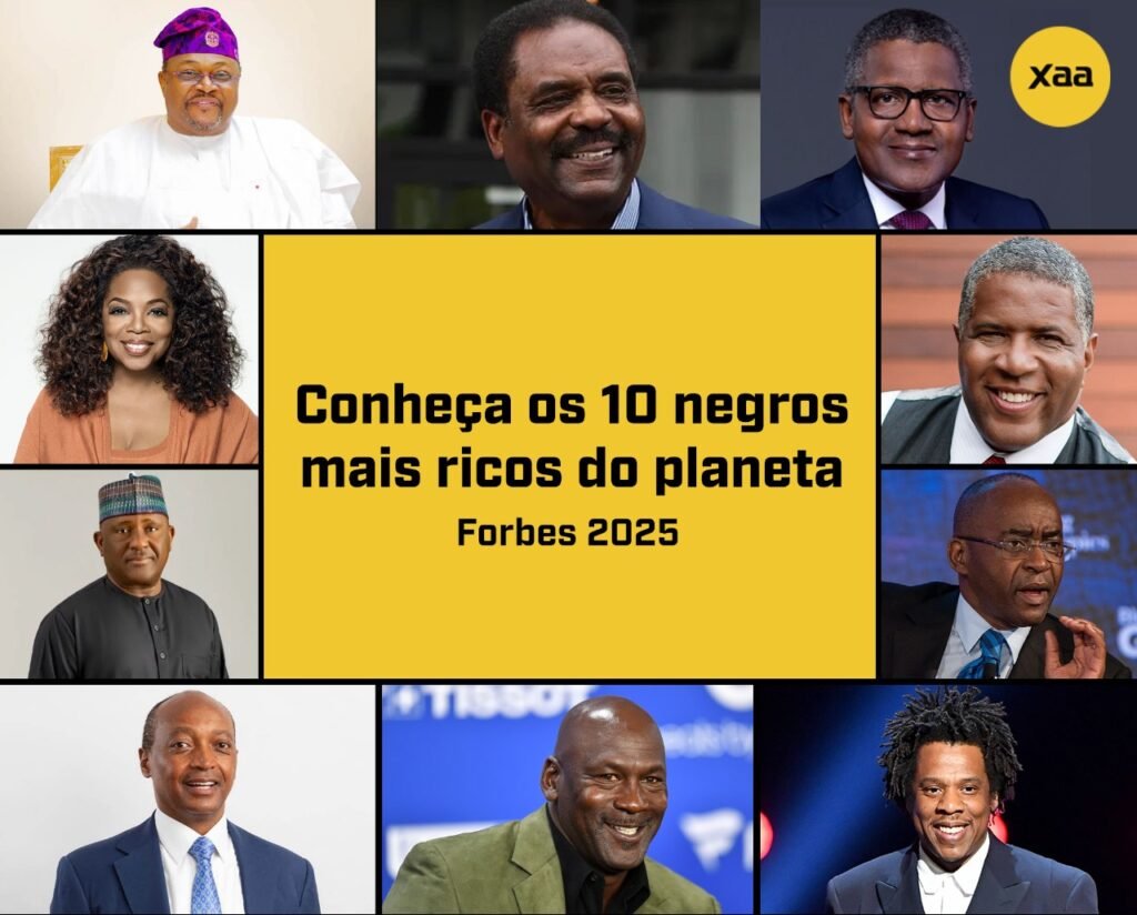 Forbes 2025: Conheça os 10 negros mais ricos do planeta Forbes 2025: Conheça os 10 negros mais ricos do planeta