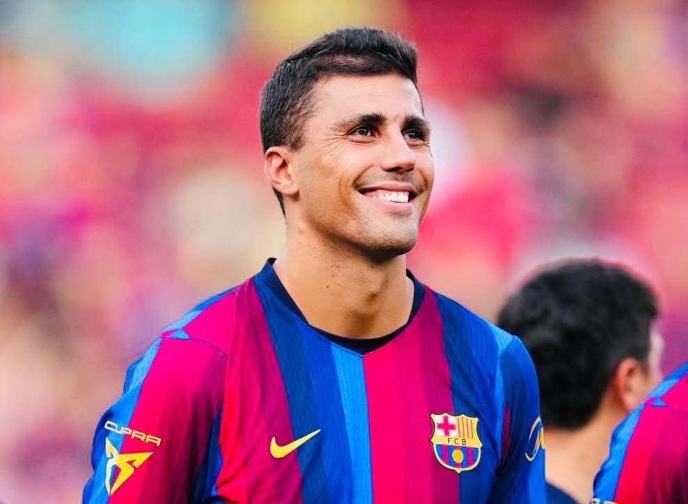 Barcelona apresenta Rodri oficialmente no Camp Nou Barcelona apresenta Rodri oficialmente no Camp Nou